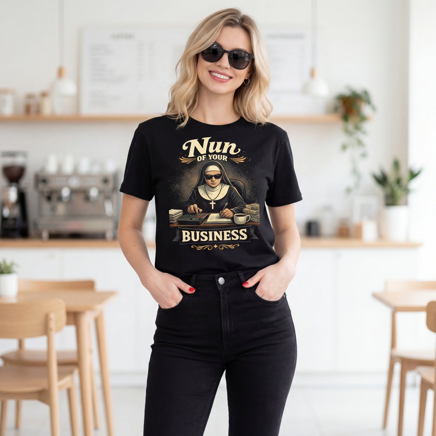 Nun Of Your Business - T-Shirt